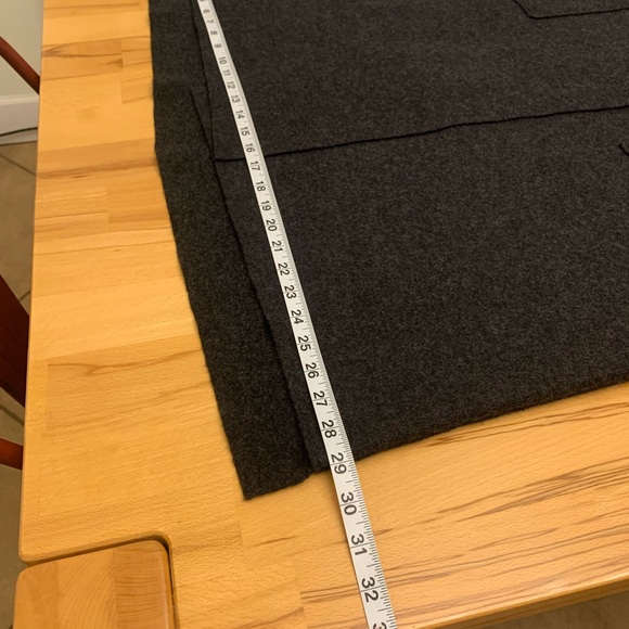 Eileen Fisher 100% wool black or dark grey size XL/TG - Picture 10 of 14